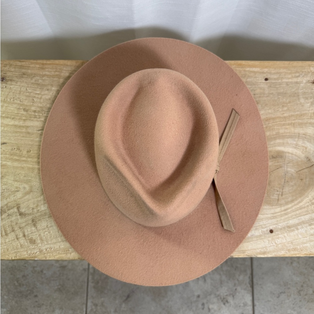 Lack of Color Zulu Tan Brown Wool Wide Brim Hat Festival Outfit | Size 55CM / S - Picture 11 of 15